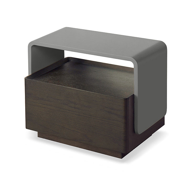 Comodino moderno letto moderno in legno in legno con cassetto