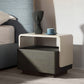 Comodino moderno letto moderno in legno in legno con cassetto