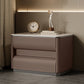 Table table de chevet de lit contemporain avec 2 tiroirs