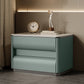 Table table de chevet de lit contemporain avec 2 tiroirs