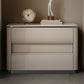 Table table de chevet de lit contemporain avec 2 tiroirs