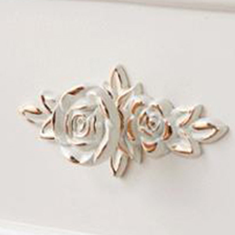 Cofre de almacenamiento de madera tradicional Casa vertical en blanco con cajones