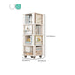 Engineered Wood Standard Bookcase Closed Back Scandinavian Bookshelf Clearhalo 'Bookcases' 'furn' 'furn_bookcases' 'Furniture' 'Office Furniture' 7366833