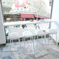 Contemporary Acrylic Bar Stools Low Back Living Room Counter Chair