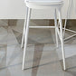 Contemporary Acrylic Bar Stools Low Back Living Room Counter Chair