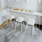 Contemporary Acrylic Bar Stools Low Back Living Room Counter Chair
