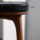 Industrial Solid Wood Bar Stools Living Room Upholstered Stool
