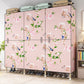 Modern Style Metal Frame Wardrobe Foldable Wardrobe with Garment Rod