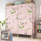 Modern Style Metal Frame Wardrobe Foldable Wardrobe with Garment Rod