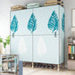 Modern Style Metal Frame Wardrobe Foldable Wardrobe with Garment Rod