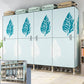 Modern Style Metal Frame Wardrobe Foldable Wardrobe with Garment Rod