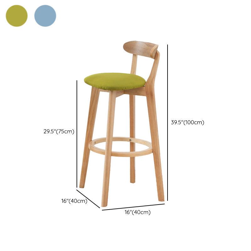 Tavolo da bancone moderno rotondo in legno Set tavolo da bar da 1/3 pezzi per bar