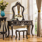 Victorian Solid Wood Vanity Dressing Table with Drawers Mirrored Makeup Vanit