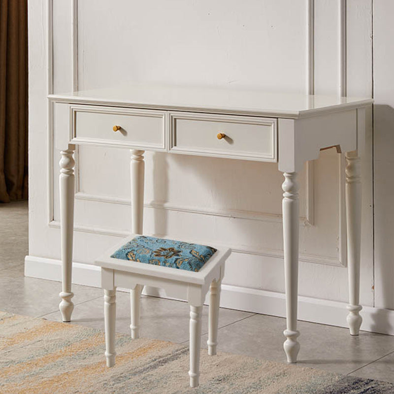 17.72 "brede ijdelheidsset met laden massief houten make-up ijdelheid