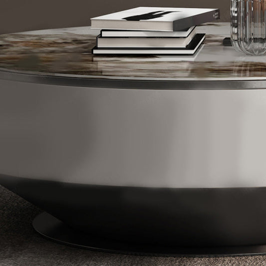 Glam Nesting Coffee Table Set Pedestal Coffee Table with Storage Drawers Clearhalo 'Coffee & Accent Tables' 'Coffee Tables' 'coffee_tables' 'furn' 'furn_coffee_tables' 'Furniture' 'Living Room Furniture' 7368198