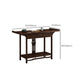 Wood Hall Console Table Mid Century Modern Rectangle End Table