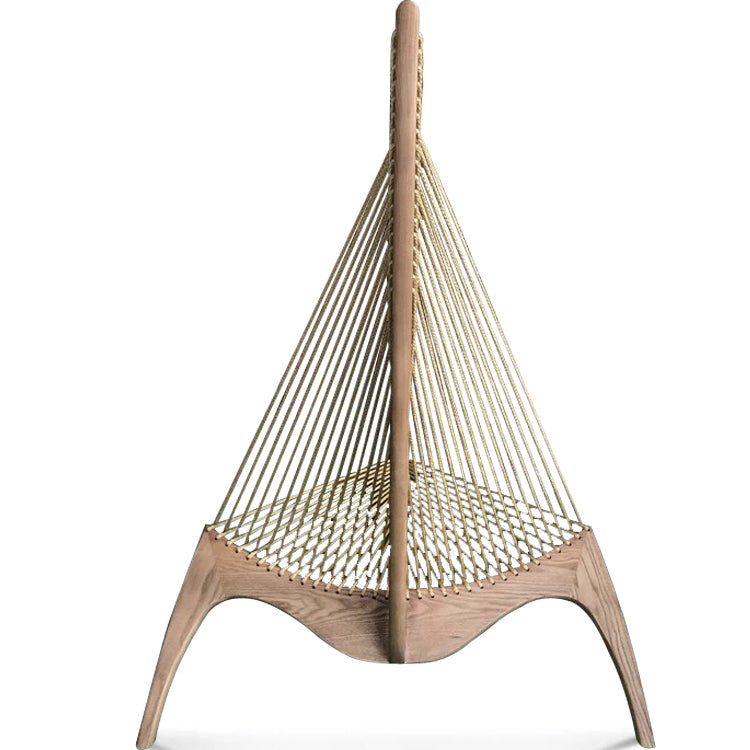 Modern Style Side Chair Solid Wood High Back Side Chair for Dining Room