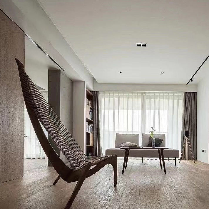 Modern Style Side Chair Solid Wood High Back Side Chair for Dining Room