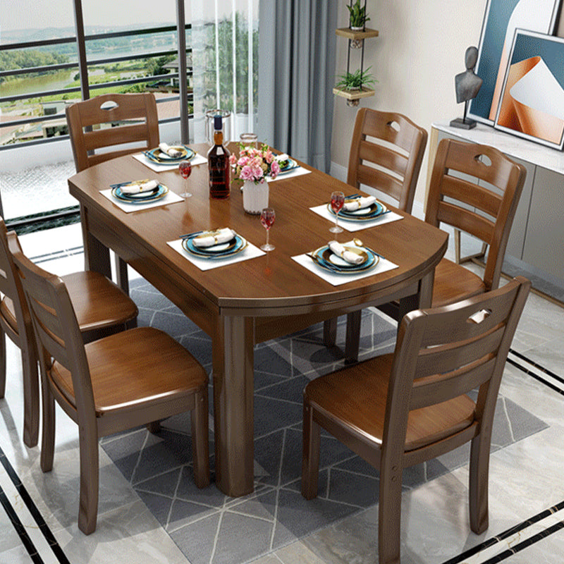Massief houten moderne eetkamer diner keukentafel 4 poten eettafel