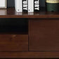 Scandinavian Media Console Solid Wood TV Console with Drawers Clearhalo 'furn' 'furn_tv_stands_entertainment_centers' 'Furniture' 'Living Room Furniture' 'TV Stands & Entertainment Centers' 'TV Stands & Media Storage Furniture' 'tv_stands_entertainment_centers' 7369165