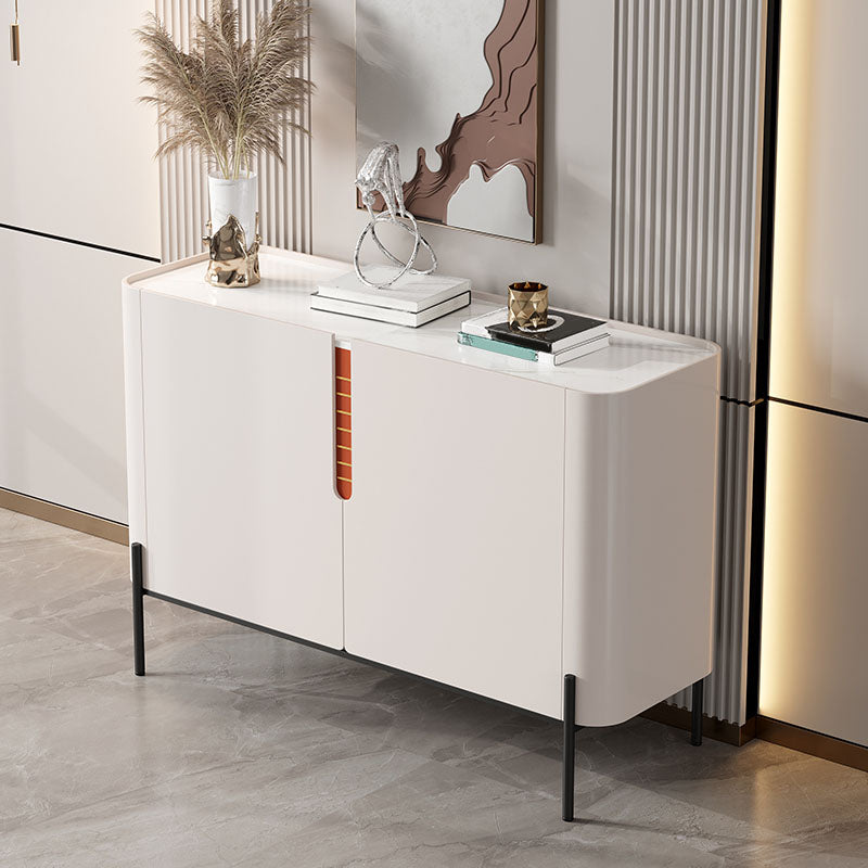Glam Buffet Server Stone Storage Dining Server con porte per sala da pranzo
