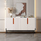 Glam Buffet Server Stone Storage Dining Server con porte per sala da pranzo