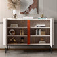Glam Buffet Server Stone Storage Dining Server con porte per sala da pranzo