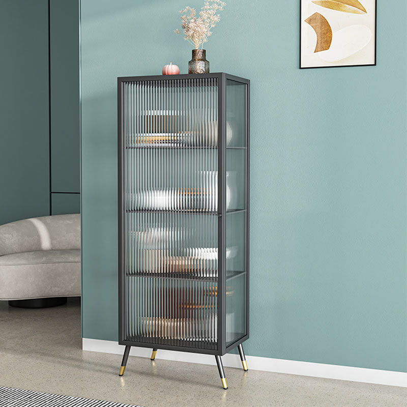 Glamstil Metal Station Buffet Ständer Glas Buffet Sideboard mit Tür