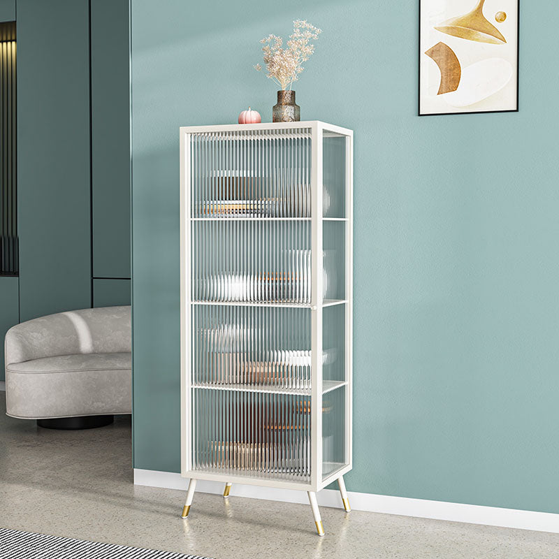 Glamstil Metal Station Buffet Ständer Glas Buffet Sideboard mit Tür