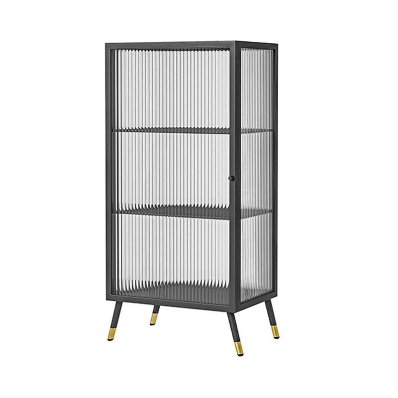 Glamstil Metal Station Buffet Ständer Glas Buffet Sideboard mit Tür