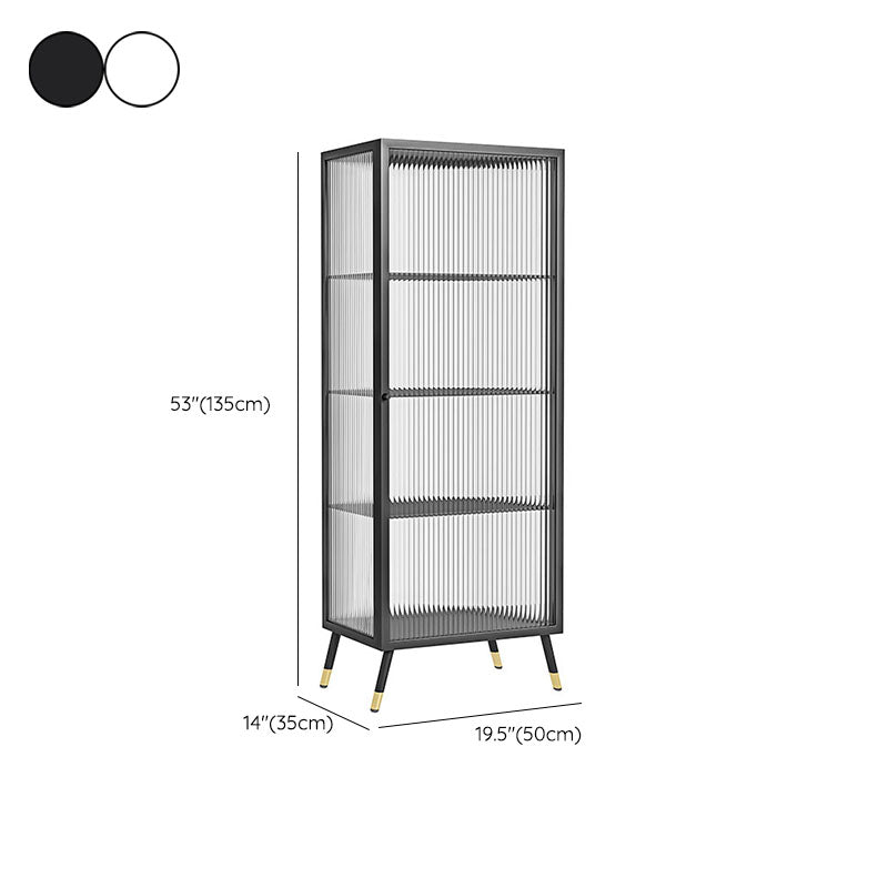 Glamstil Metal Station Buffet Ständer Glas Buffet Sideboard mit Tür