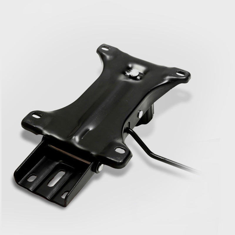 Chaise de gestion pivotante contemporaine chaise de bureau marron en cuir en cuir en cuir