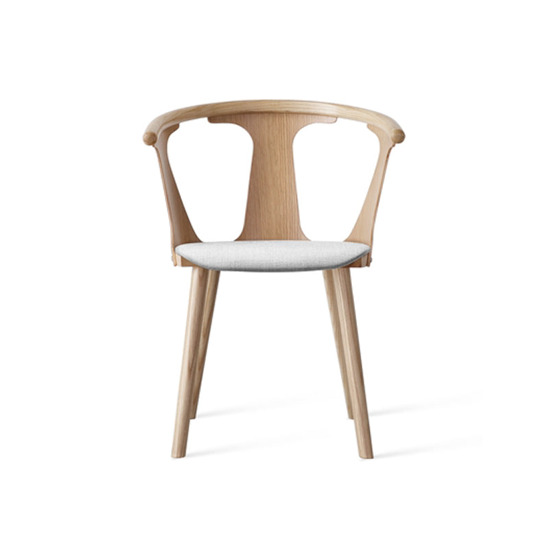 Solid Wood Side Chair Fixed Back Lounge Chair for Living Room Wood Cotton and Linen 1 Piece Clearhalo 'Accent Chairs' 'accent_chairs' 'Chairs & Seating' 'furn' 'furn_accent_chairs' 'Furniture' 'Living Room Furniture' 7369856