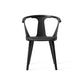 Solid Wood Side Chair Fixed Back Lounge Chair for Living Room Black PU（Polyurethane） 1 Piece Clearhalo 'Accent Chairs' 'accent_chairs' 'Chairs & Seating' 'furn' 'furn_accent_chairs' 'Furniture' 'Living Room Furniture' 7369871