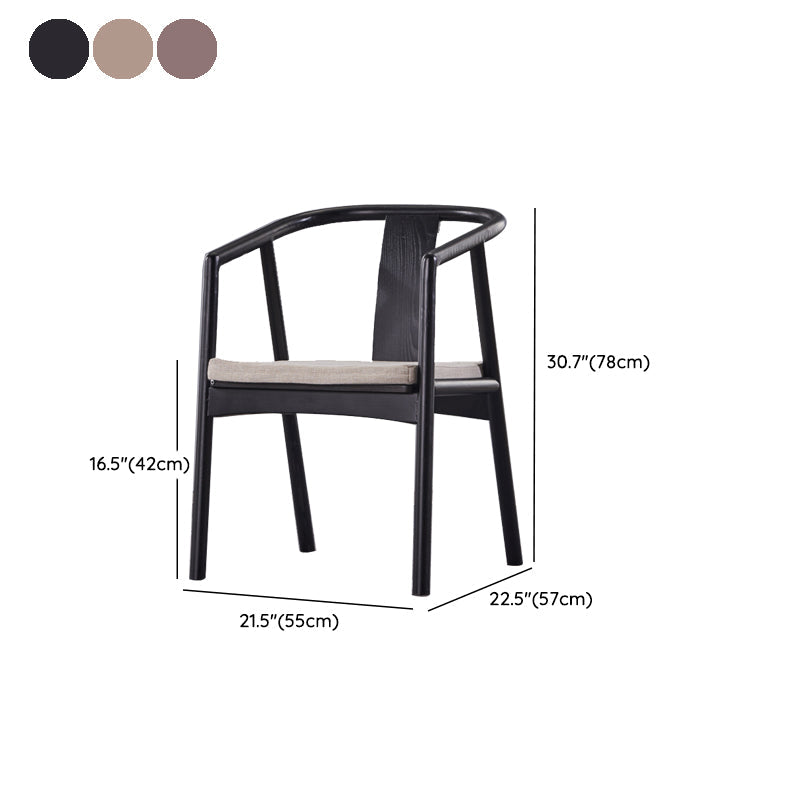 Sloped Arms Side Chair Fixed Back Lounge Chair for Living Room Clearhalo 'Accent Chairs' 'accent_chairs' 'Chairs & Seating' 'furn' 'furn_accent_chairs' 'Furniture' 'Living Room Furniture' 7369894