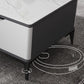 Stone 4 Legs Cocktail Table Rectangle Single Coffee Table with Drawer Clearhalo 'Coffee & Accent Tables' 'Coffee Tables' 'coffee_tables' 'furn' 'furn_coffee_tables' 'Furniture' 'Living Room Furniture' 7370647