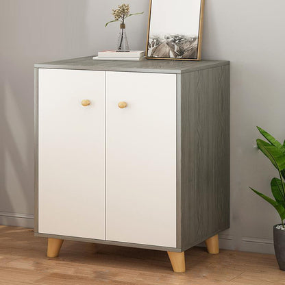 Cofre de almacenamiento de madera ultra moderna de 14.82 pulgadas de ancho de almacenamiento de almacenamiento