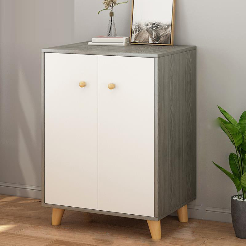 Cofre de almacenamiento de madera ultra moderna de 14.82 pulgadas de ancho de almacenamiento de almacenamiento