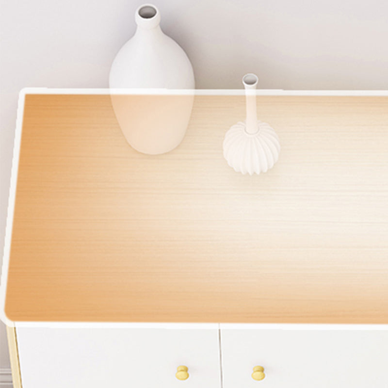 Cofre de almacenamiento de madera ultra moderna de 14.82 pulgadas de ancho de almacenamiento de almacenamiento