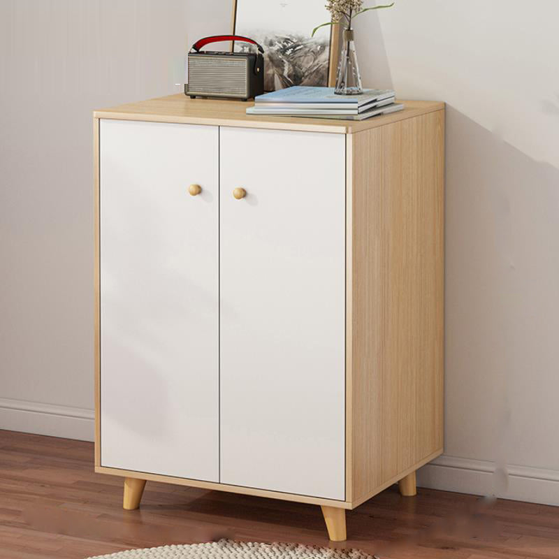 Cofre de almacenamiento de madera ultra moderna de 14.82 pulgadas de ancho de almacenamiento de almacenamiento