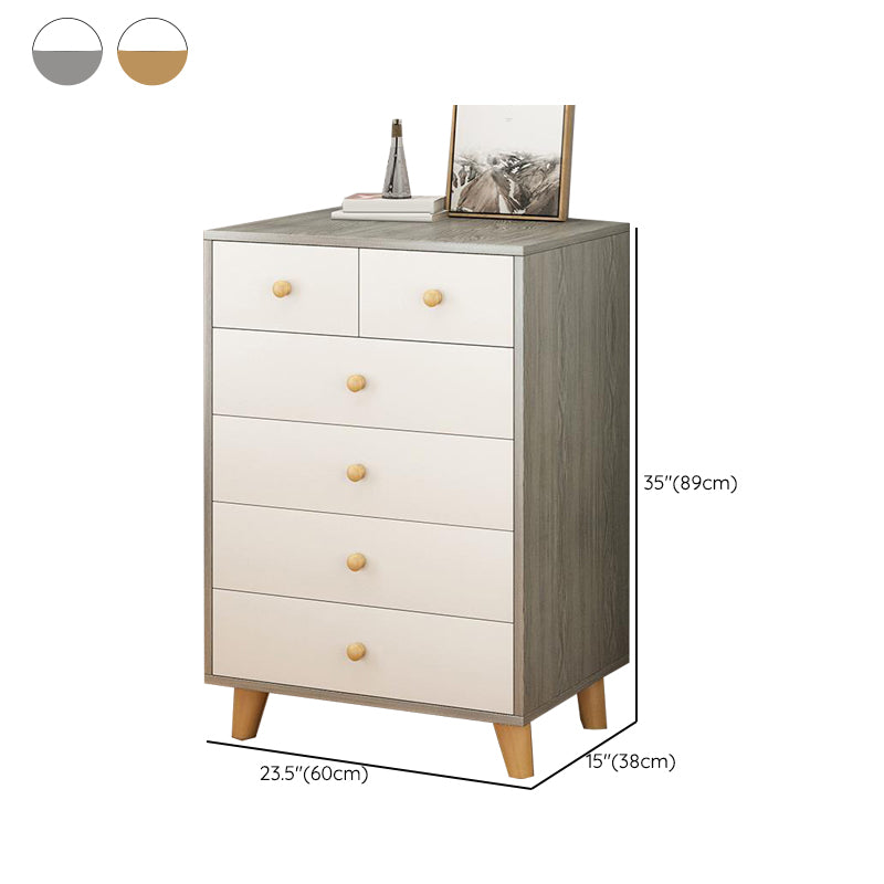 Cofre de almacenamiento de madera ultra moderna de 14.82 pulgadas de ancho de almacenamiento de almacenamiento