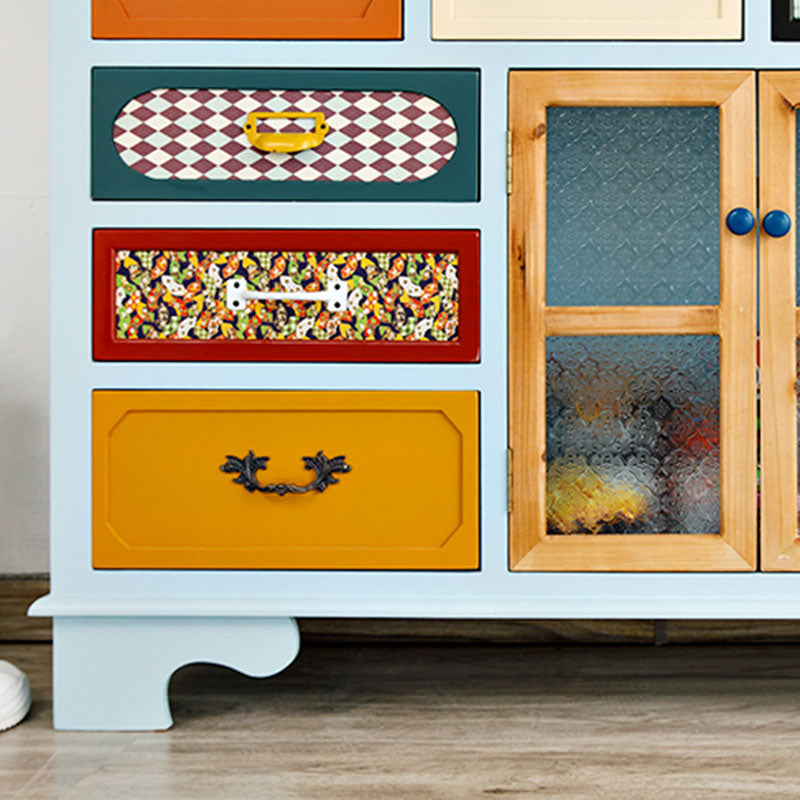 Creazione di stoccaggio in legno fabbricato in stile costiero per la camera da letto