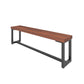 Rectangle Seating Bench Solid Wood Color Bench , 11.7 Inch Width Clearhalo 'Benches' 'Chairs & Seating' 'furn' 'furn_benches' 'Furniture' 'Living Room Furniture' 7371266