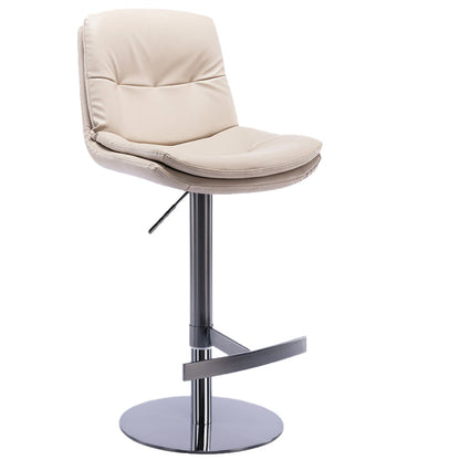 Sgabelli da bar in pelle da bar regolabile per sala da pranzo