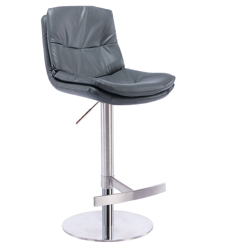 Sgabelli da bar in pelle da bar regolabile per sala da pranzo