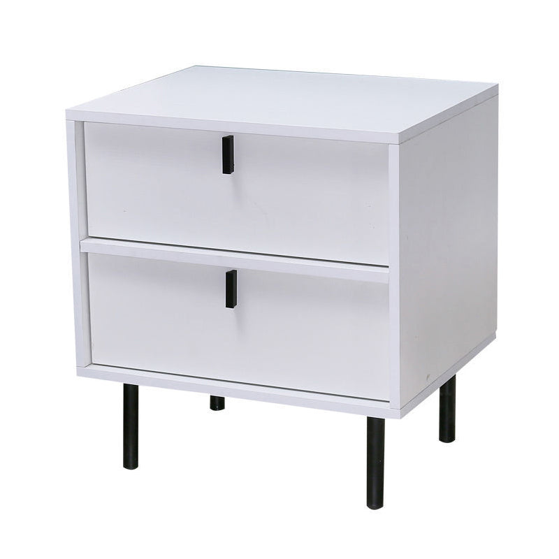 Table de chevet de table à accent contemporain