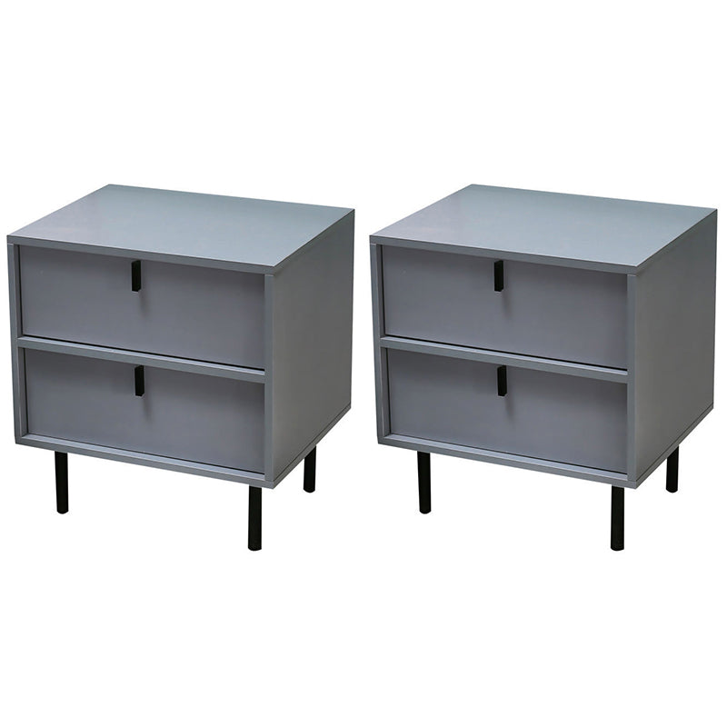 Table de chevet de table à accent contemporain