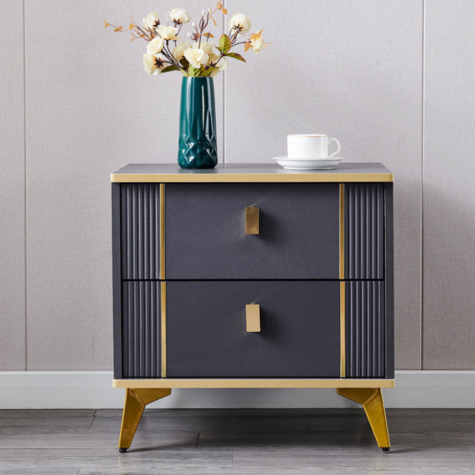 Table de chevet de table à accent contemporain