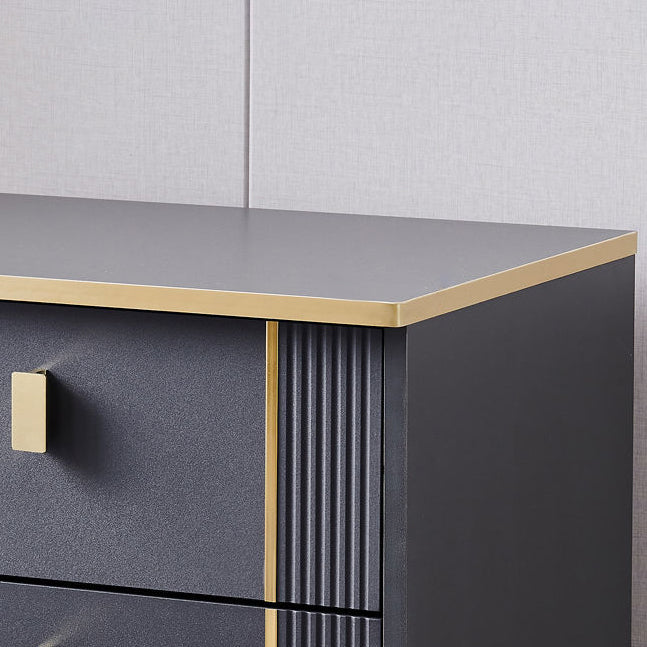 コンテンポラリーアクセントテーブルナイトスタンドアンティークフィニッシュベッドナイトスタンド足でナイトスタンド