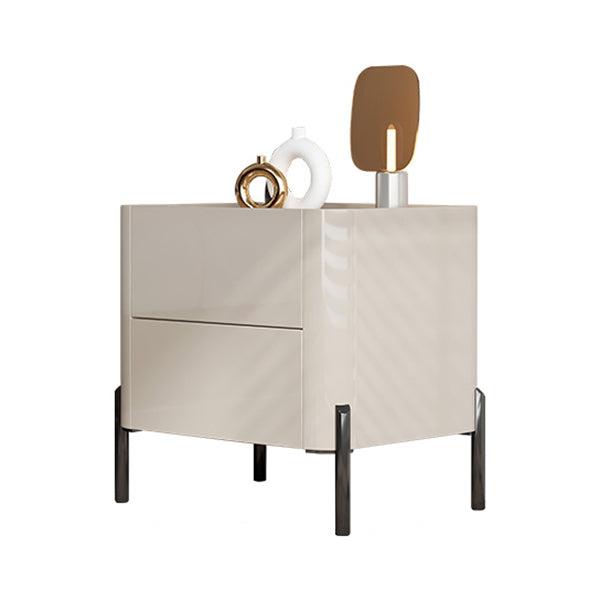 Engineered Wood Bedside Cabinet Modern Bed Nightstand with Drawers Clearhalo 'Bedroom Furniture' 'furn' 'furn_night_stand' 'Furniture' 'night_stand' 'Nightstands' 7371913